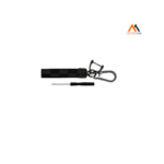 PORTACHIAVI IN PELLE STILE VINTAGE COLORE NERO GRIGIO CON MO