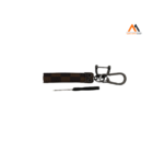 PORTACHIAVI PELLE STILE VINTAGE MARRONE NERO MOSCHETTONE COL
