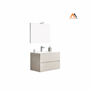 MOBILE-BAGNO-EASY-BASE-101-X-47-X-H.53 MOBILE BAGNO 'EASY' base 101 x 47 x h.53 - rovere grigio - immagine 1