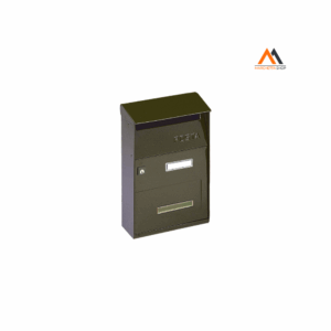 CASSETTA-POSTALE-SERIE-EFFE-CM-2 CASSETTA POSTALE SERIE 'EFFE' cm 22 x 11 x h 32,5 vern.ghisa - immagine 1