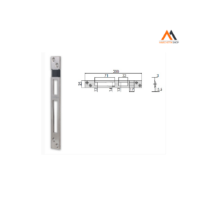 CISA 06462.01.0 CONTROPIASTRAACC. INOX