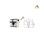 DOPPIO CILINDRO K1 27-35 3 CHIAVI